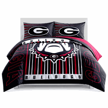 Georgia Bulldogs Momentum Bedding Comforter Set F/Q
