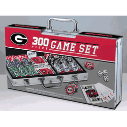 Georgia Bulldogs NCAA 300pc Poker Set