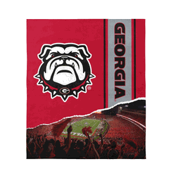 Georgia Bulldogs NCAA Fanatic Microfiber Beach Towel 60x70 inches