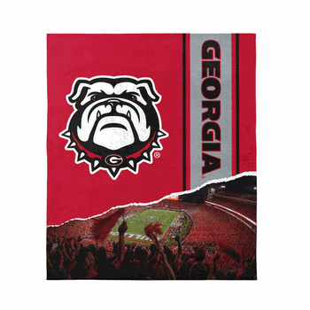 Georgia Bulldogs NCAA Fanatic Microfiber Beach Towel 60x70 inches