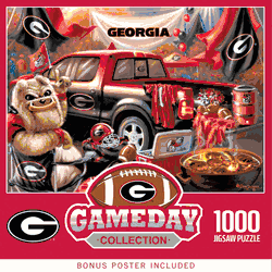 Georgia Bulldogs NCAA Gameday 1000pc Puzzle