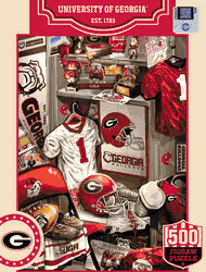 Georgia Bulldogs NCAA Locker Room 500pc Puzzle