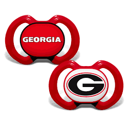 Georgia Bulldogs Pacifier 2-Pack