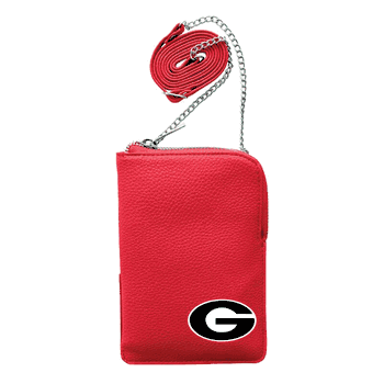 Georgia Bulldogs Pebble Smart Purse Light Red