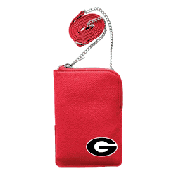 Georgia Bulldogs Pebble Smart Purse Light Red