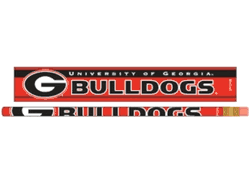 Georgia Bulldogs Pencil 6 Pack
