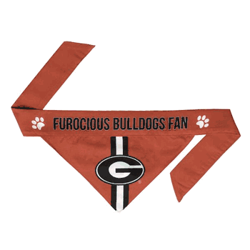 Georgia Bulldogs Pet Bandana Xtra Small