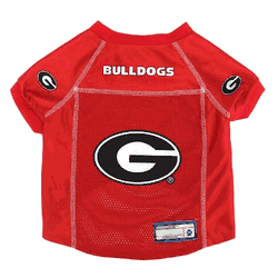 Georgia Bulldogs Pet Jersey Xtra Small
