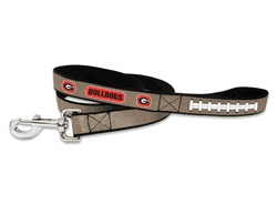 Georgia Bulldogs Pet Leash Reflective Football Size Large CO