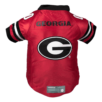 Georgia Bulldogs Pet Premium Jersey Large