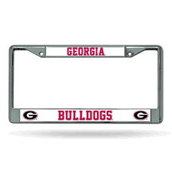 Georgia Bulldogs Chrome Frame