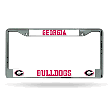 Georgia Bulldogs Chrome Frame