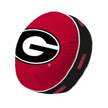 Georgia Bulldogs Puff Pillow