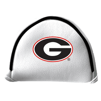 Georgia Bulldogs Putter Cover - Mallet (White)