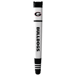 Georgia Bulldogs Putter Grip (White with colored stripes)