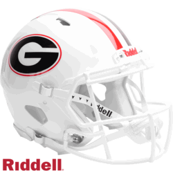 Georgia Bulldogs Revolution Speed Pro Line Helmet - White