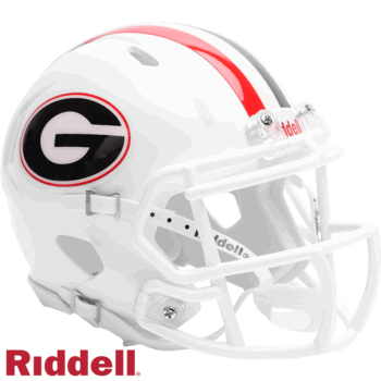 Georgia Bulldogs Riddell Mini Replica Helmet - White