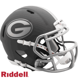 Georgia Bulldogs Riddell Replica Speed Mini Helmet - Slate Alternate