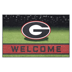 Georgia Bulldogs Rubber Door Mat - 18in. x 30in.