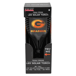 Georgia Bulldogs Solar Torch LED