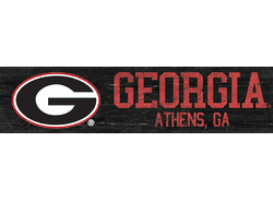 Georgia Bulldogs Team Name Sign