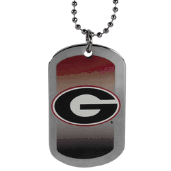 Georgia Bulldogs Team Tag Necklace