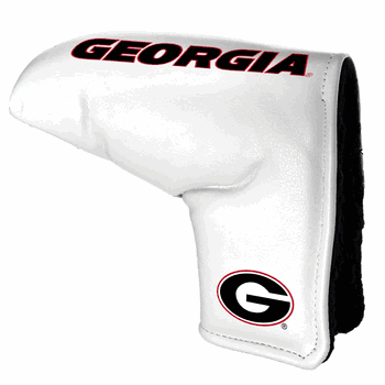 Georgia Bulldogs Tour Blade Putter Cover (White)