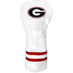 Georgia Bulldogs Vintage Fairway Headcover (White)