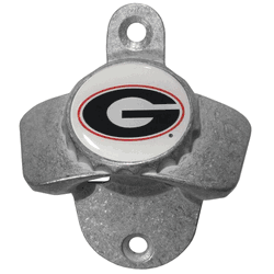 Georgia Bulldogs Wall Mounted Bottle Opener
