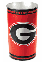 Georgia Bulldogs Wastebasket 15 Inch