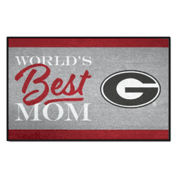 Georgia Bulldogs World's Best Mom Starter Mat Accent Rug - 19in. x 30in.