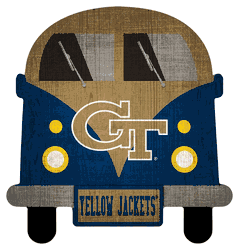 Georgia Tech Yellow Jackets 12" Team Bus Sign