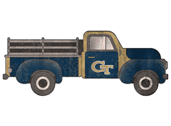 Georgia Tech Yellow Jackets 15in Truck cutout