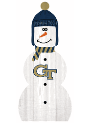 Georgia Tech Yellow Jackets 31" Snowman Leaner