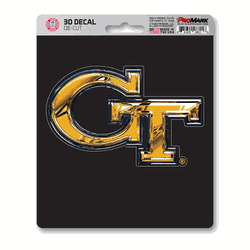 Georgia Tech Yellow Jackets 3D Decal Sticker