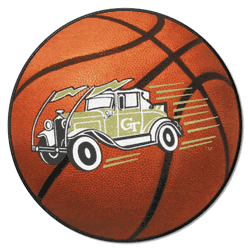 Georgia Tech Yellow Jackets Basketball Rug - 27in. Diameter
