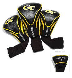 Georgia Tech Yellow Jackets Club 3 Piece Contour Headcover Set