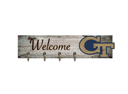 Georgia Tech Yellow Jackets Coat Hanger 6x24