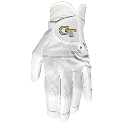 Georgia Tech Yellow Jackets Cool mesh with cabretta leather - one size - mens left