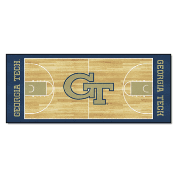 Georgia Tech Yellow Jackets Court Runner Rug - 30in. x 72in.