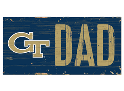 Georgia Tech Yellow Jackets Dad Sign