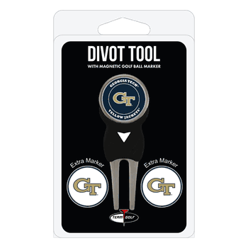 Georgia Tech Yellow Jackets Divot Tool Pack - Signature tool w/ 3 markers
