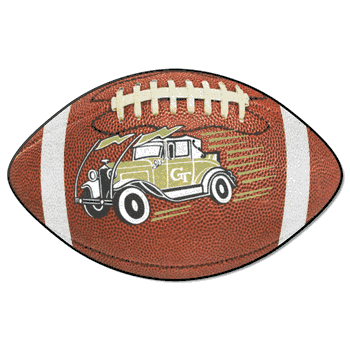 Georgia Tech Yellow Jackets Football Rug - 20.5in. x 32.5in.