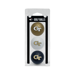 Georgia Tech Yellow Jackets Golf Balls - 3 Pack