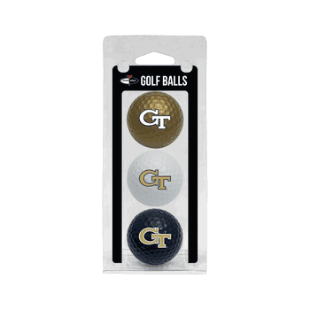 Georgia Tech Yellow Jackets Golf Balls - 3 Pack