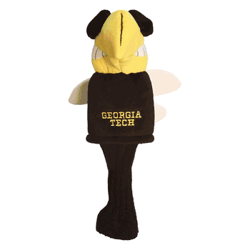Georgia Tech Yellow Jackets Golf Mascot Headcover
