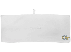 Georgia Tech Yellow Jackets Large Microfiber Towel - 16" x 40" (White)