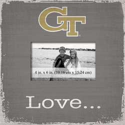 Georgia Tech Yellow Jackets Love Picture Frame