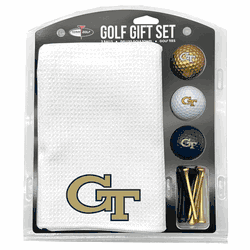 Georgia Tech Yellow Jackets Microfiber Towel Gift Set - 16 x 40 (White)