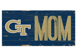 Georgia Tech Yellow Jackets MOM Sign